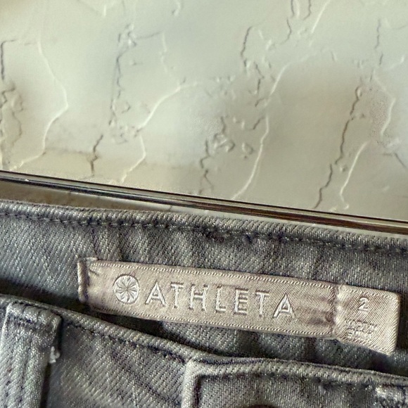 Athleta|Gray wash Sculptek stretchy skinny jeans,size 2•••designed for movement - Picture 11 of 16